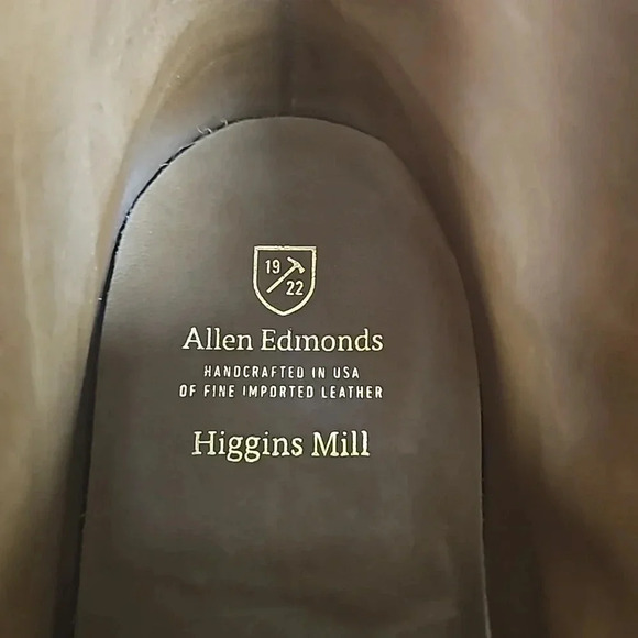 Allen Edmonds Men's Chromexcel Leather Derby Boots Size 11 E (Wide) - Picture 7 of 8